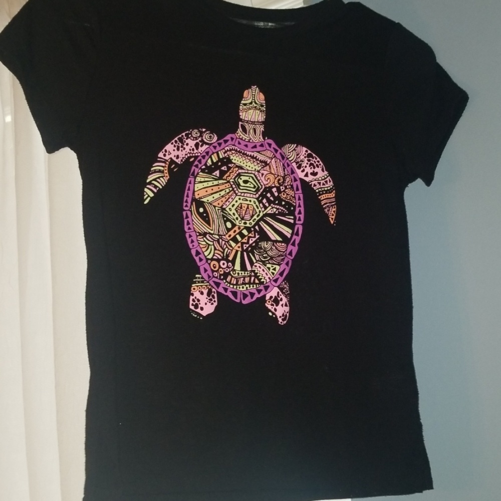 ❤Mudd size 12 Sea turtle shirt